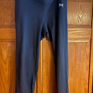 Plus size women’s Navy Blue Leggings - Meltfit